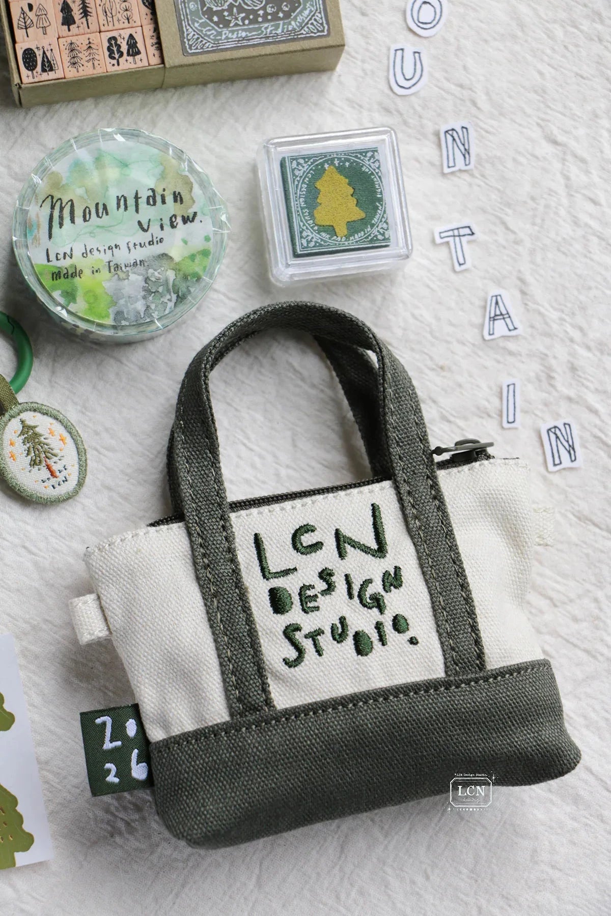 LCN Design Studio Mini Tote Stationery Set - Mountain Set LCN 