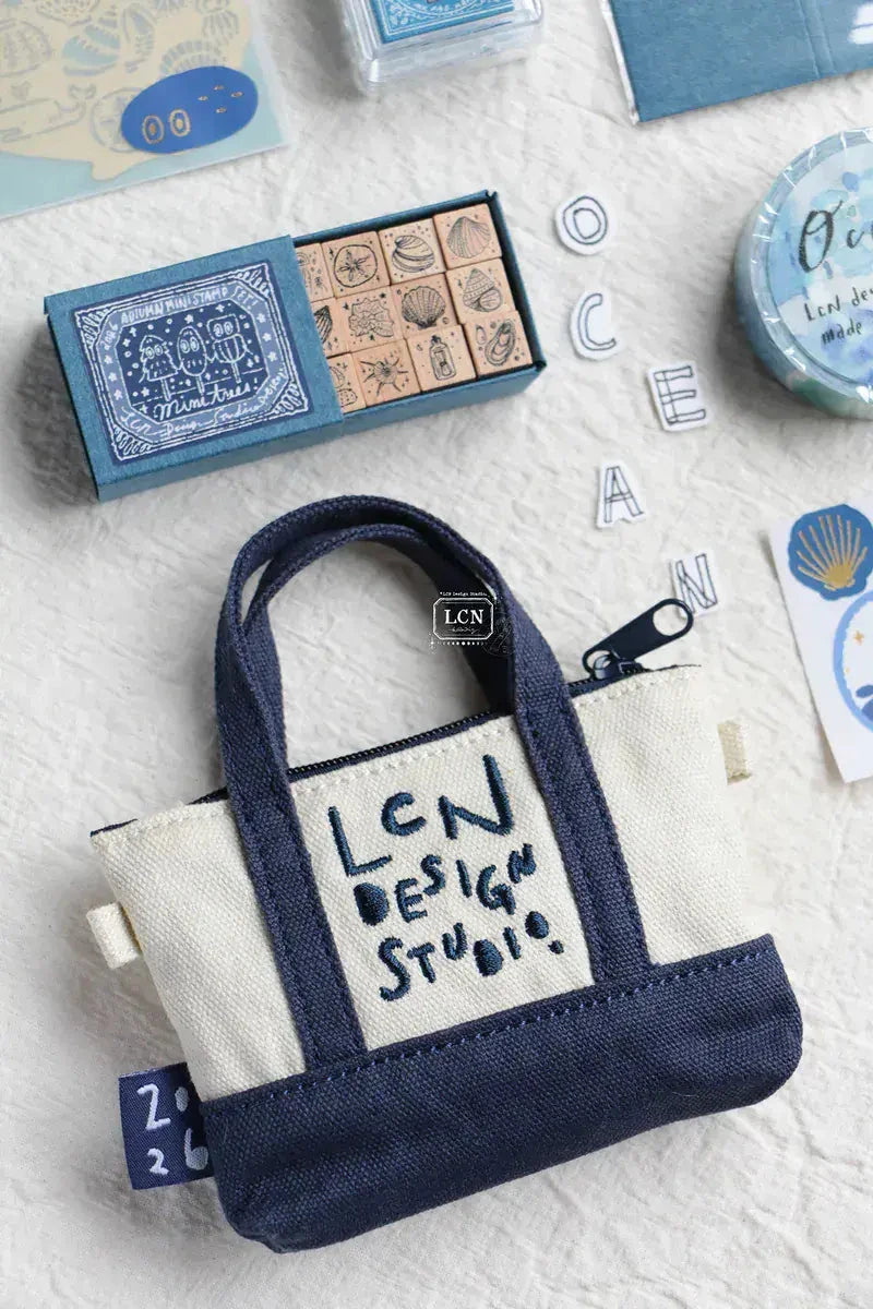 LCN Design Studio Mini Tote Stationery Set - Ocean Set LCN 