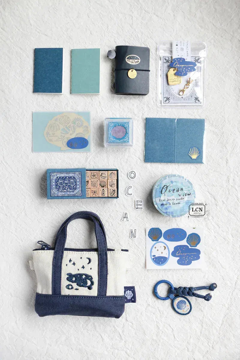 LCN Design Studio Mini Tote Stationery Set - Ocean Set LCN 
