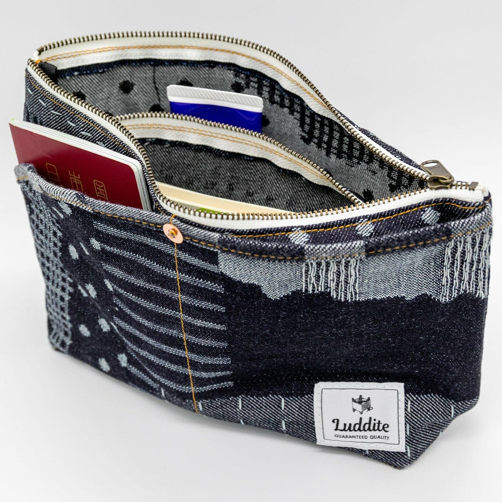 Luddite Denim Boat Pouch Medium Tools & Accessories Luddite 
