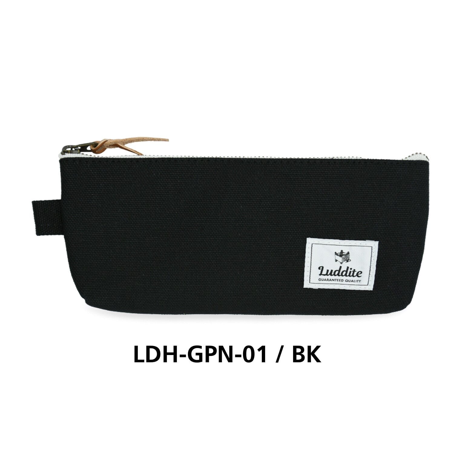 Luddite Gusset Pen Case Storage Luddite Black 