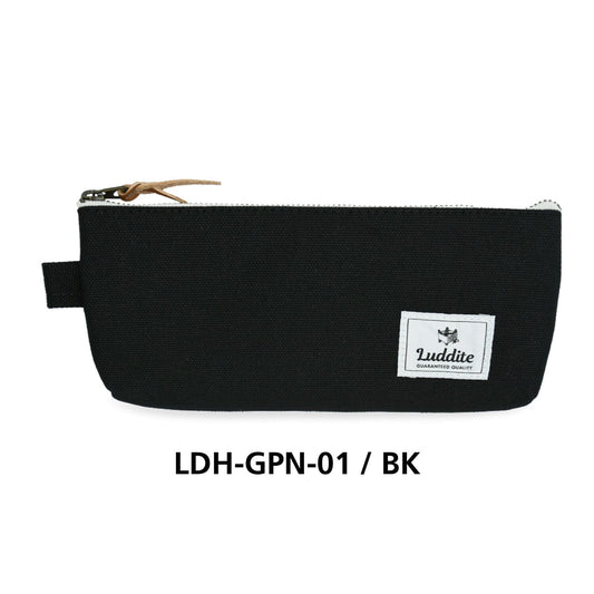 Luddite Gusset Pen Case Storage Luddite Black 