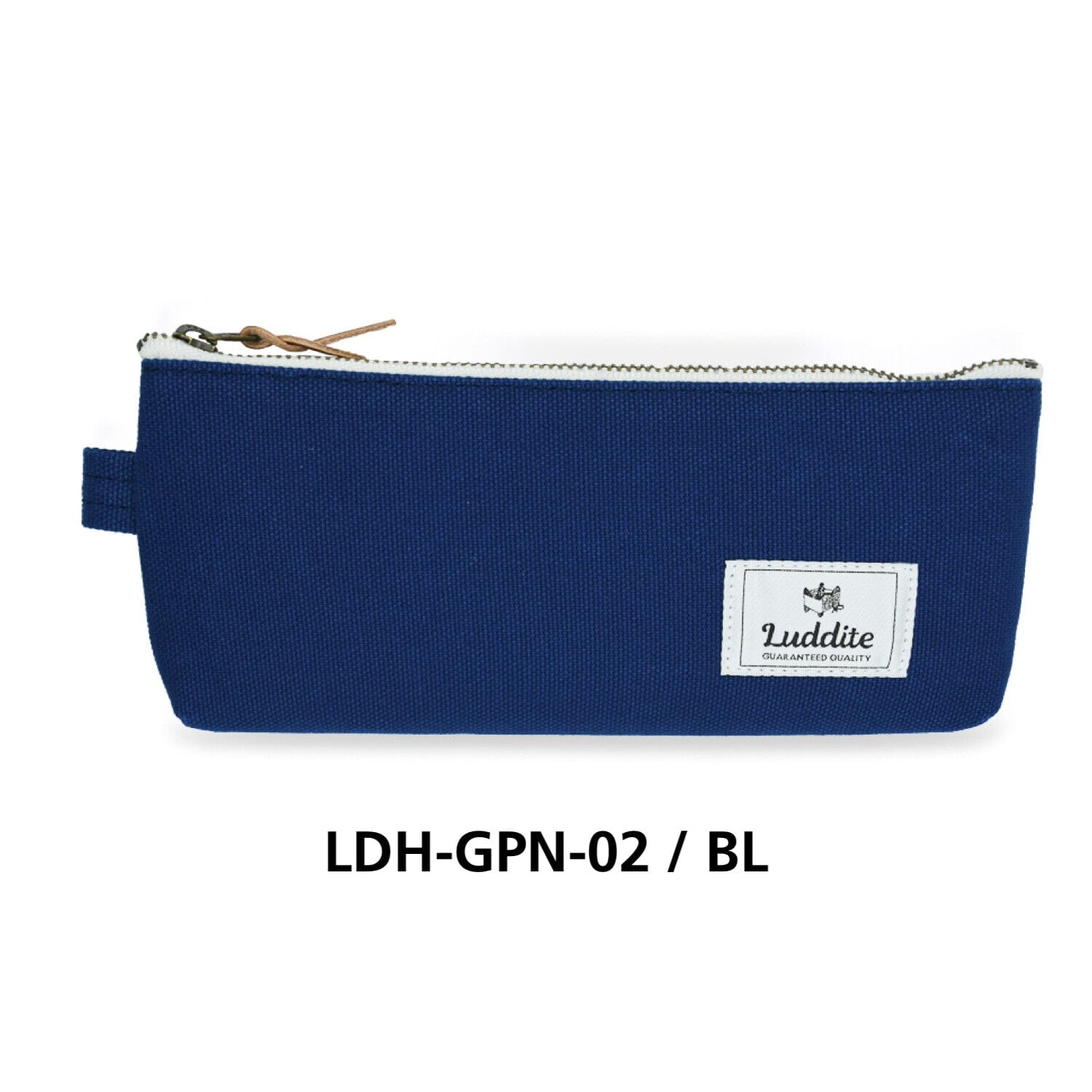 Luddite Gusset Pen Case Storage Luddite Blue 