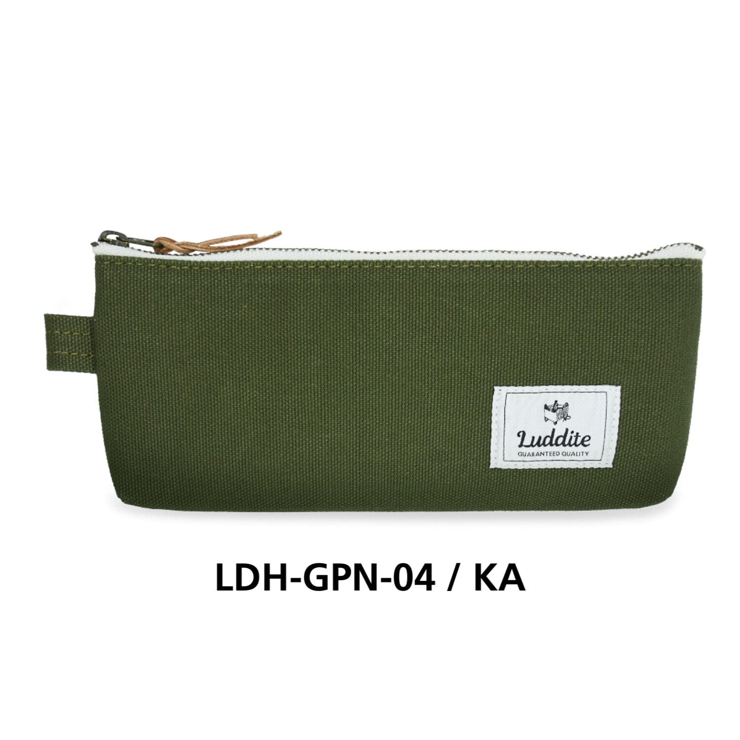 Luddite Gusset Pen Case Storage Luddite Khaki 