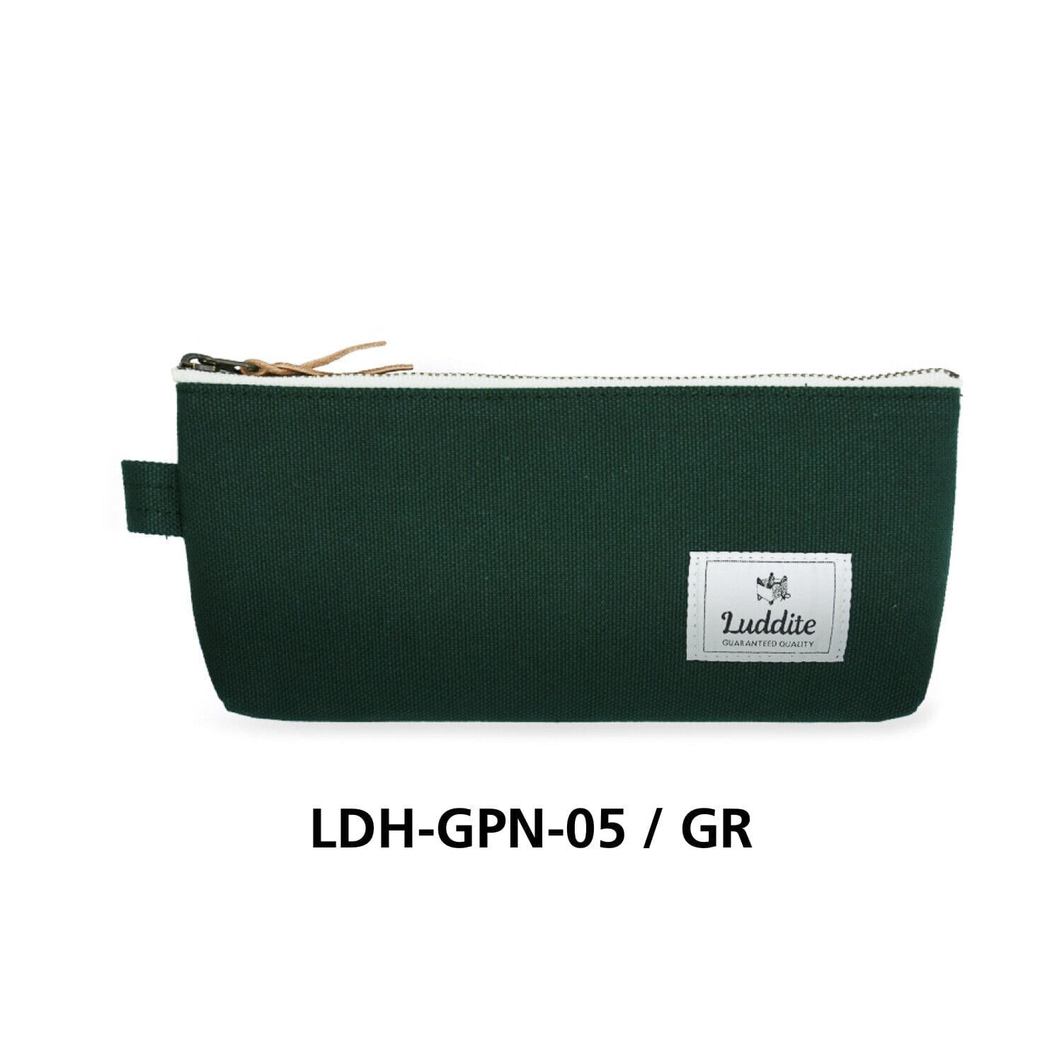Luddite Gusset Pen Case Storage Luddite Forest Green 