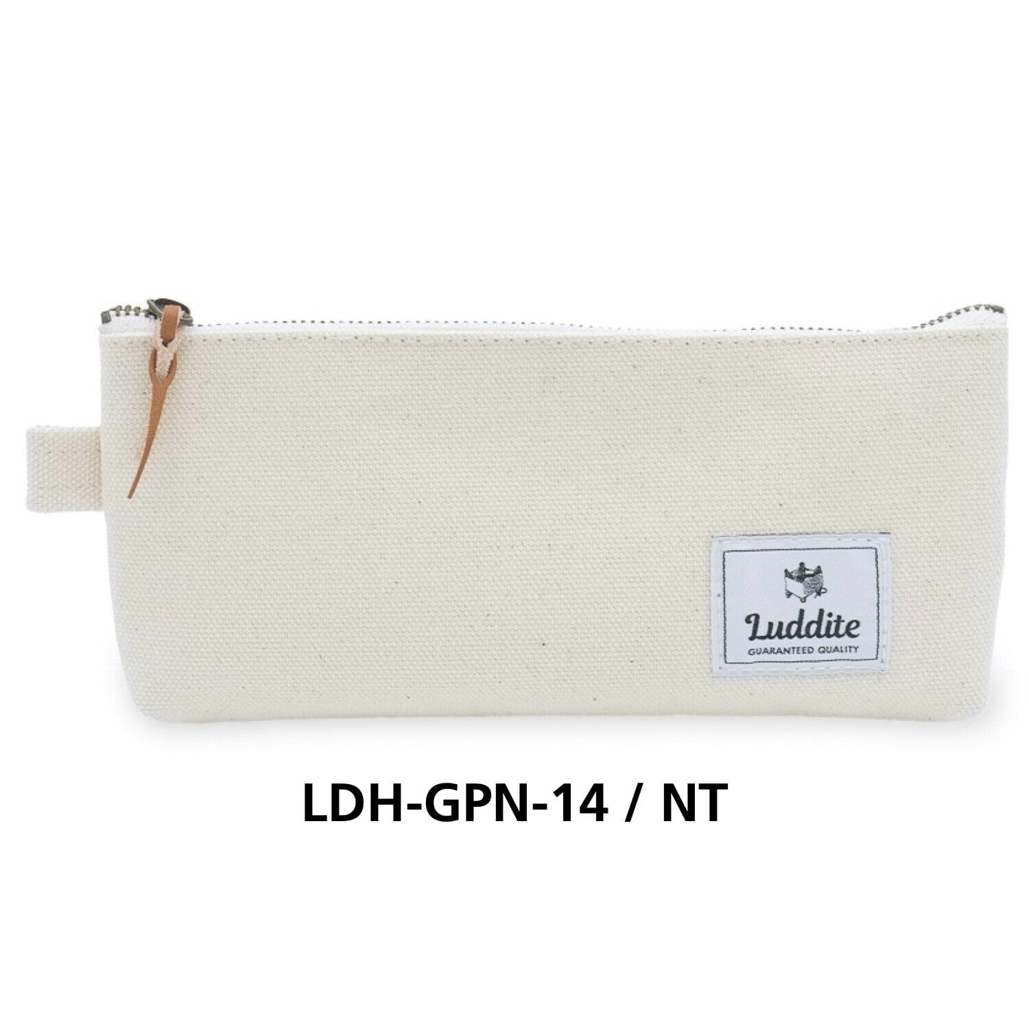 Luddite Gusset Pen Case Storage Luddite Natural Canvas 