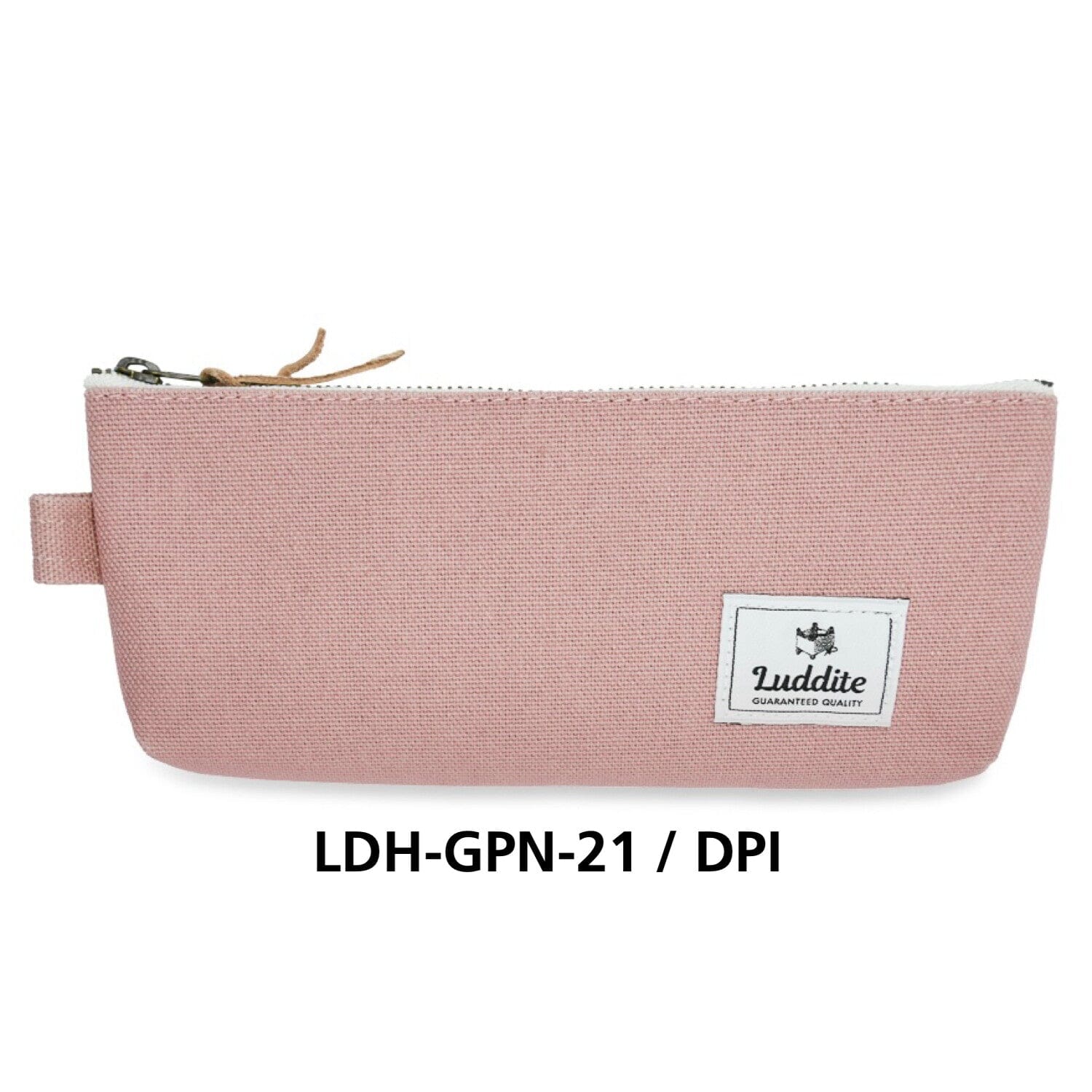 Luddite Gusset Pen Case Storage Luddite Dull Pink 