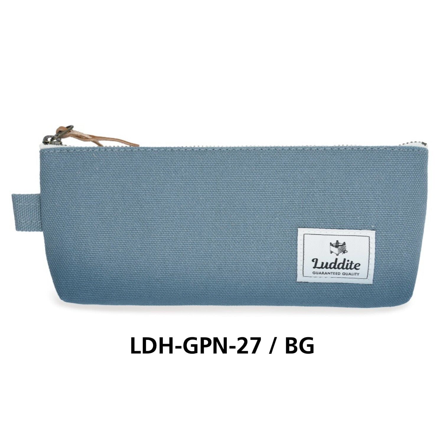 Luddite Gusset Pen Case Storage Luddite Blue/Gray 