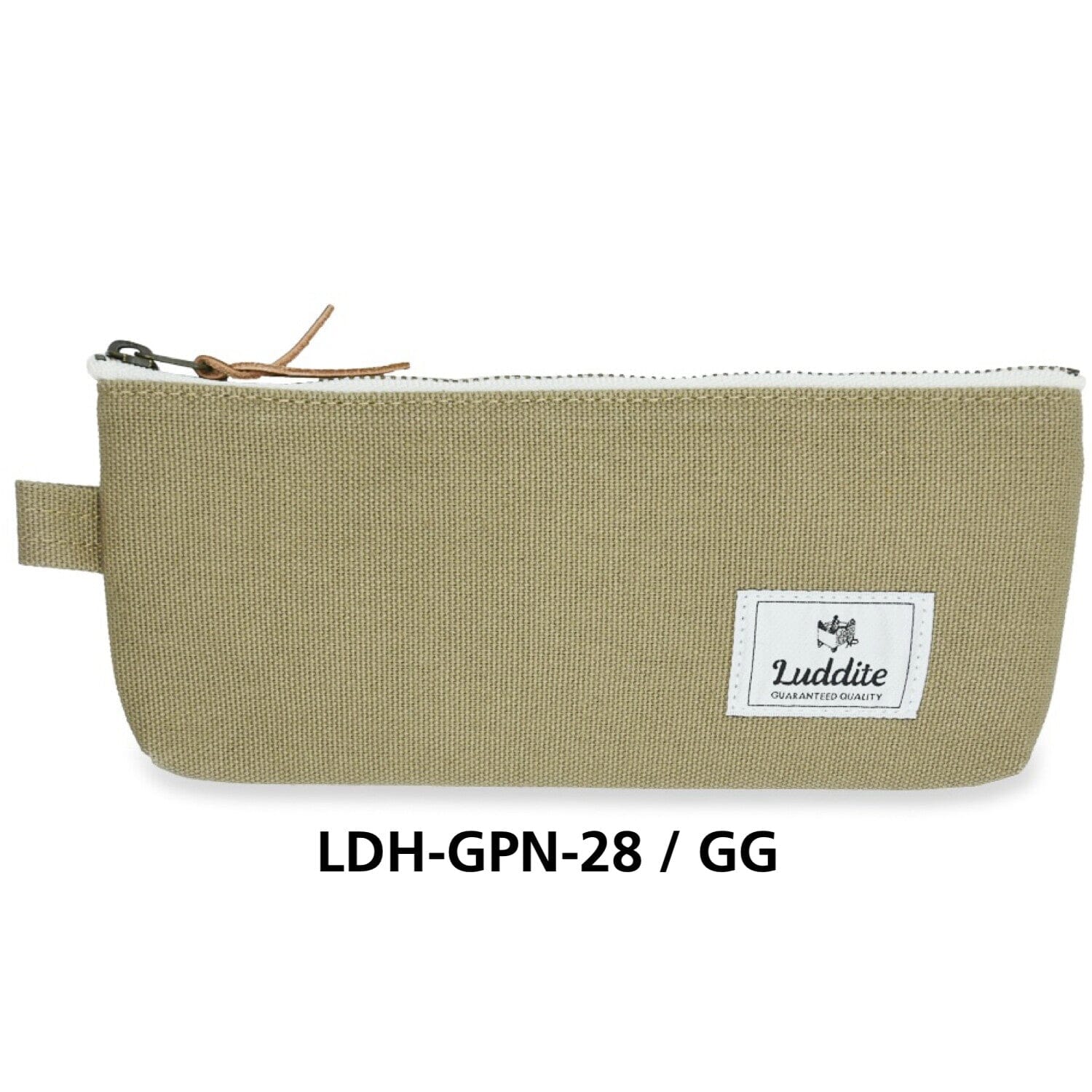 Luddite Gusset Pen Case Storage Luddite Greige 