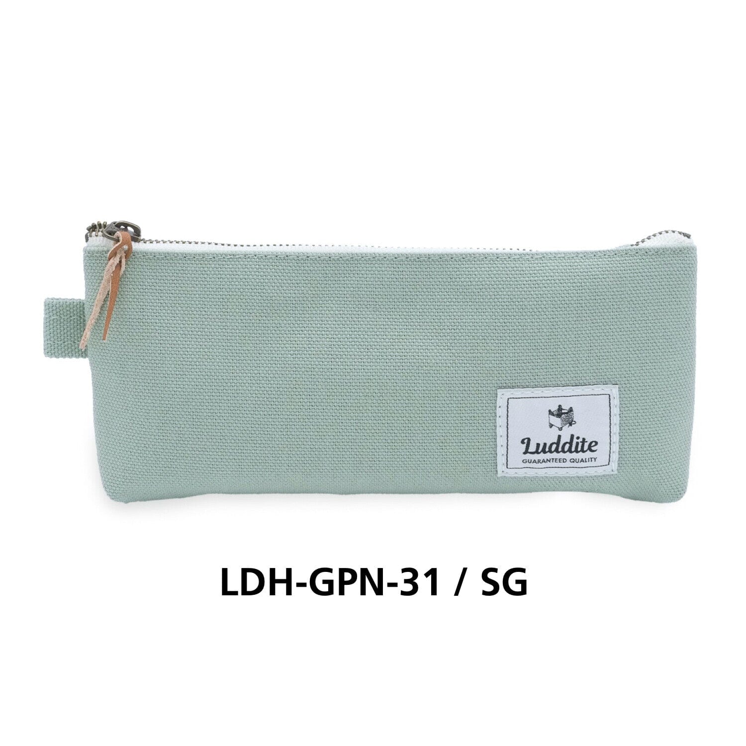 Luddite Gusset Pen Case Storage Luddite Sage Green 