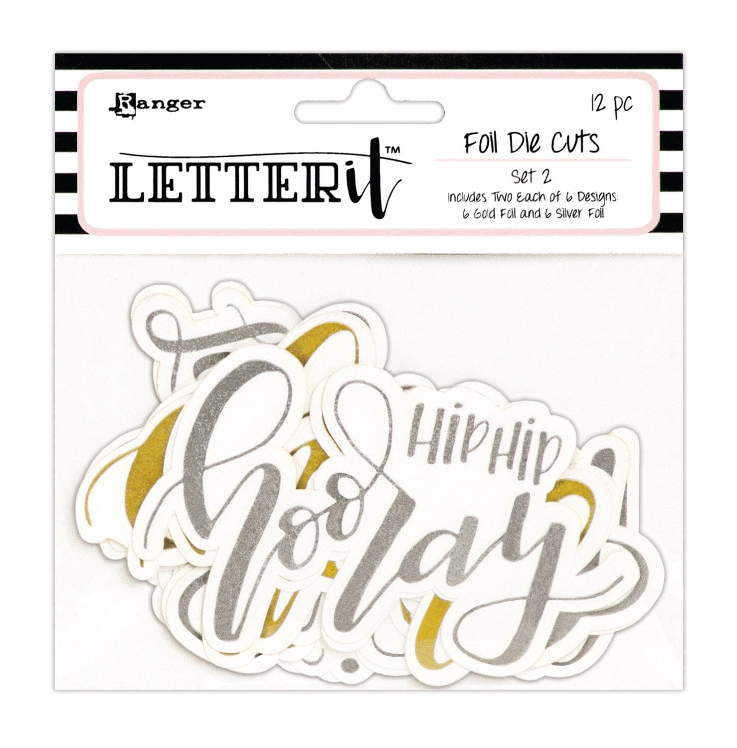 Letter It™ 12pk Die Cuts - # 2 Cutting Dies Letter It 