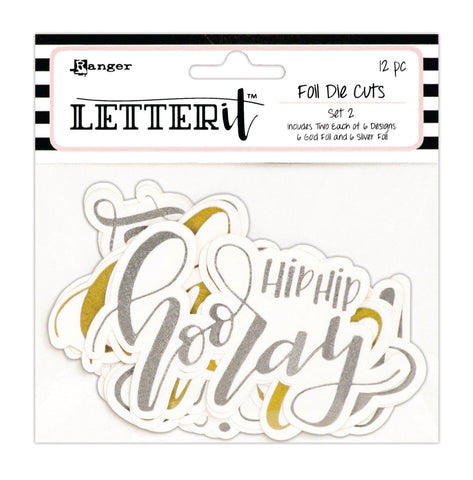 Letter It™ 12pk Die Cuts - # 2 Cutting Dies Letter It 