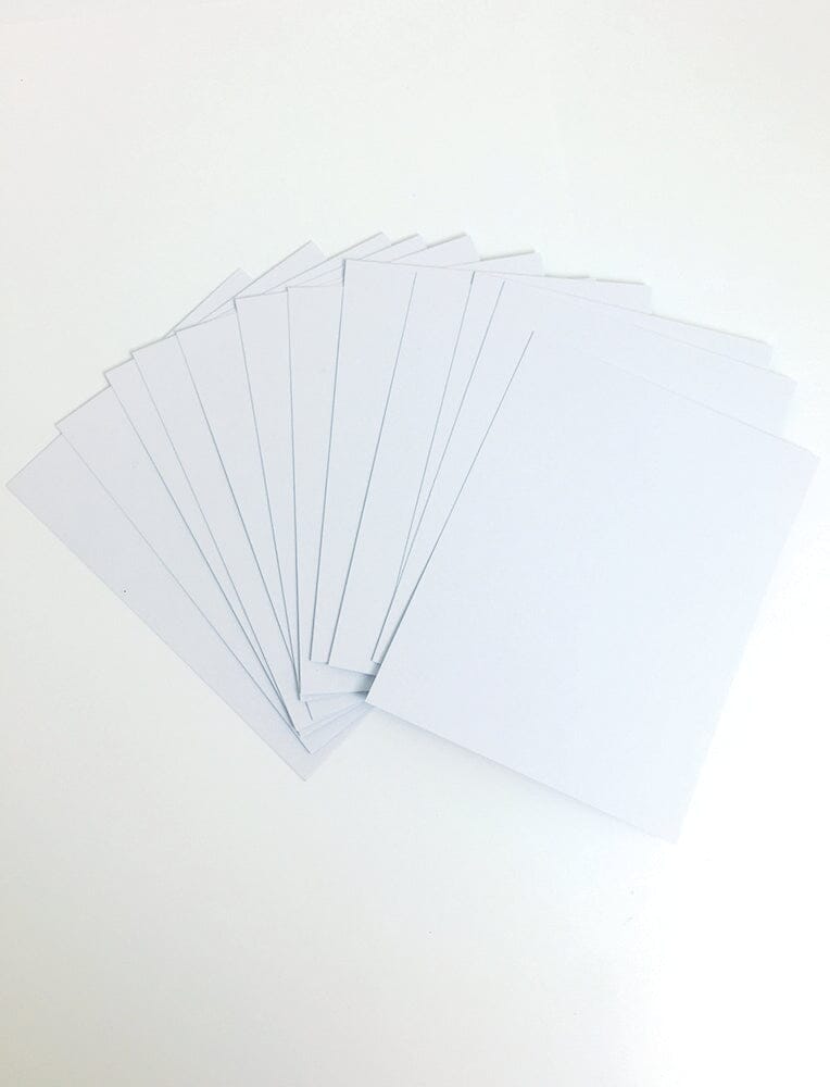 Letter It™ White Cardstock 4.25 x 5.5, 12PCS Surfaces Letter It 