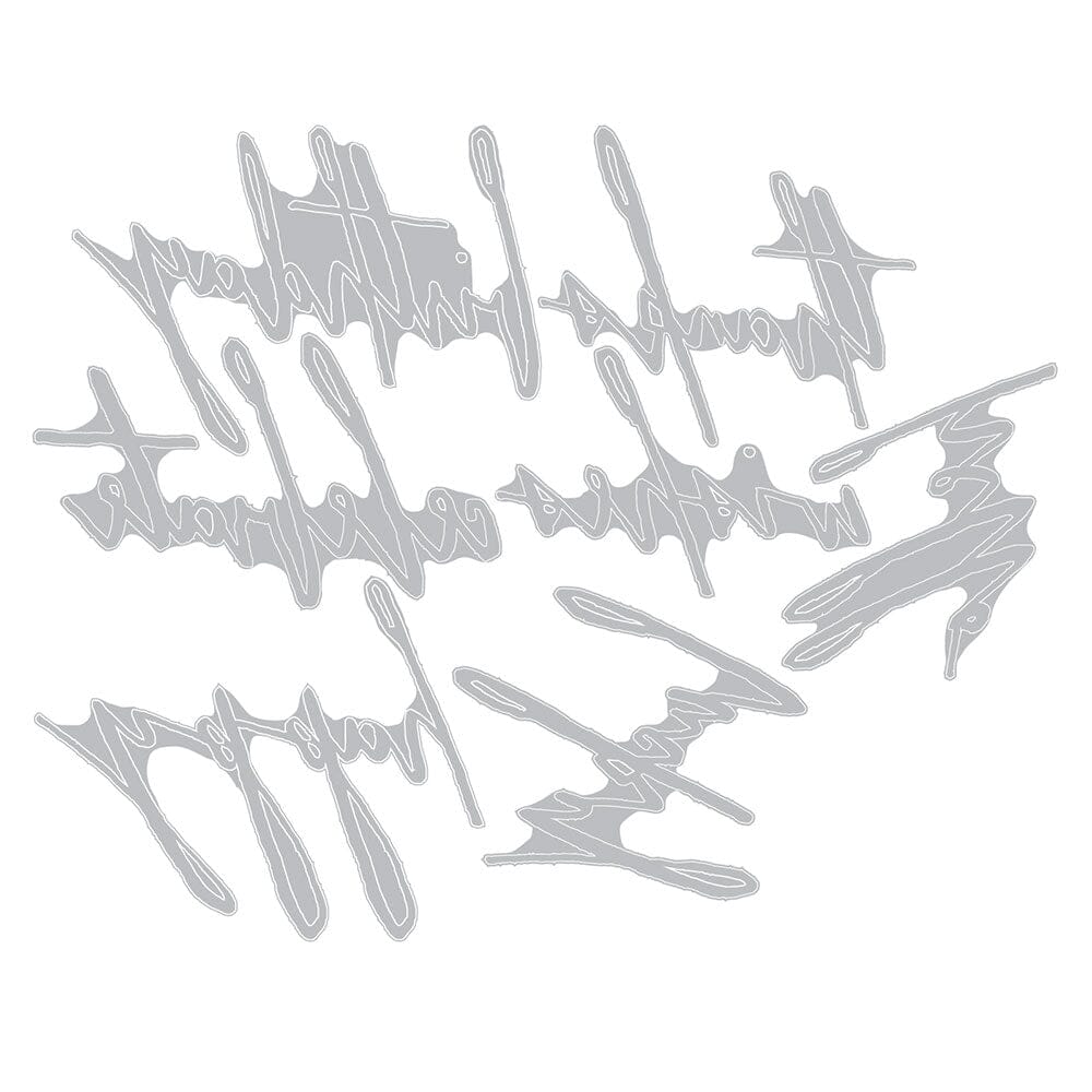 Tim Holtz® Alterations by Sizzix Thinlits™ Dies - Celebrate, 7pk Cutting Dies Tim Holtz Other 