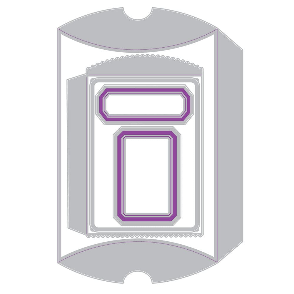 Tim Holtz Alterations by Sizzix Vault Pillow Talk + Bag Die Set 5pk Cutting Dies Tim Holtz Other 