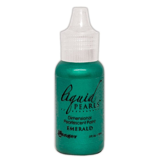 Liquid Pearls™ Emerald, 0.5oz Paint & Mediums Liquid Pearls 