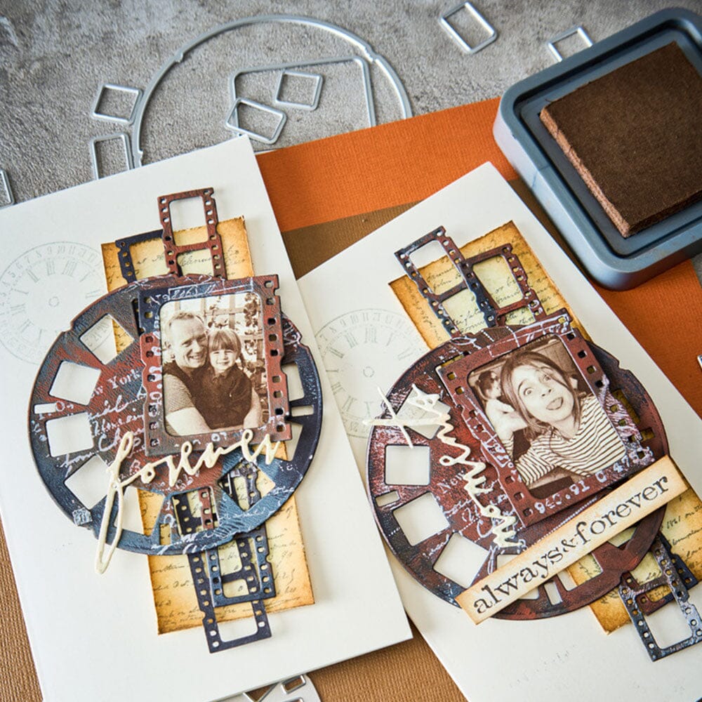 Tim Holtz Alterations by Sizzix Thinlits® Die Set 15PK – Vault Picture Show Cutting Dies Tim Holtz Other 