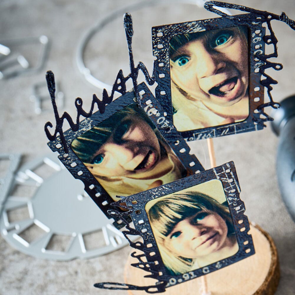 Tim Holtz Alterations by Sizzix Thinlits® Die Set 15PK – Vault Picture Show Cutting Dies Tim Holtz Other 