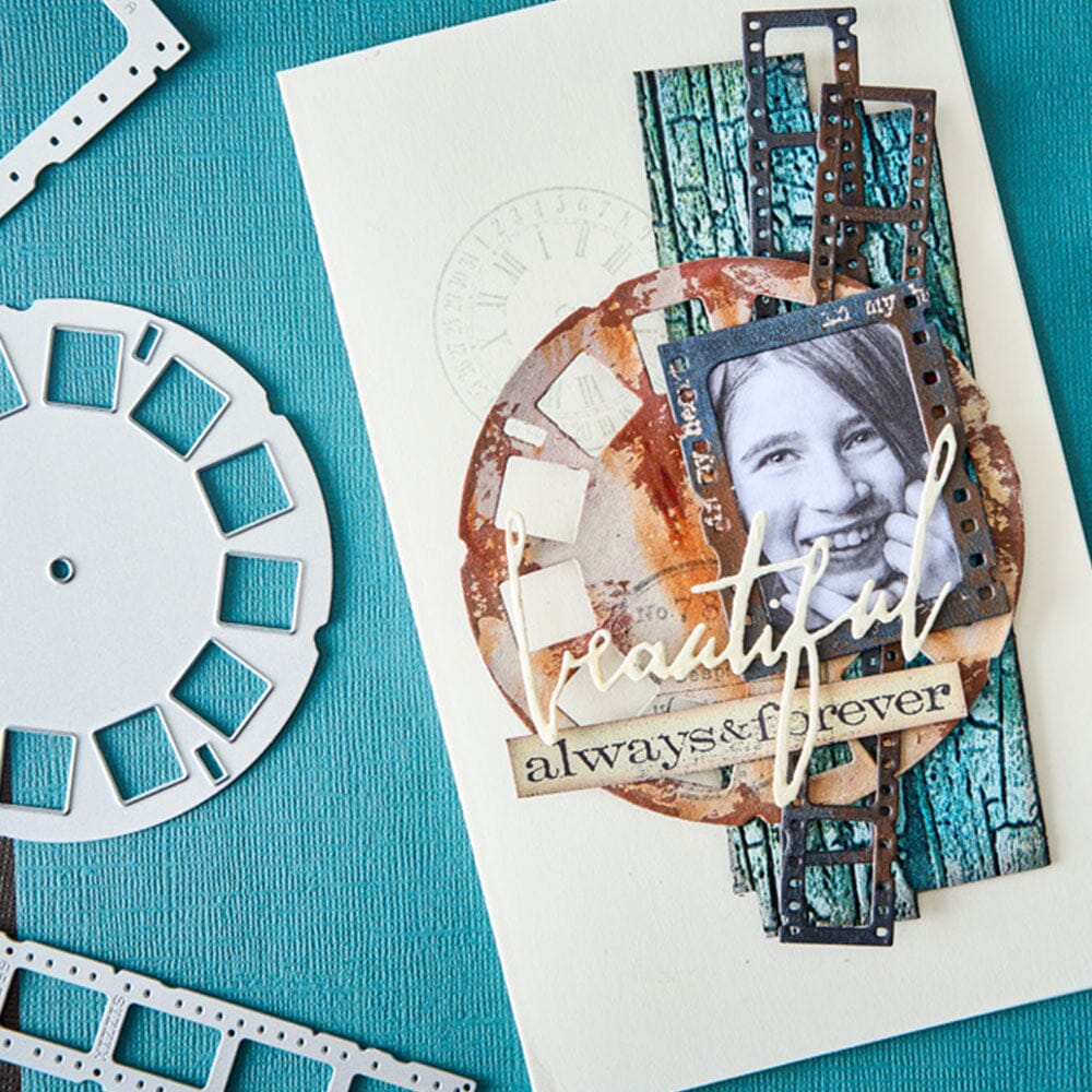 Tim Holtz Alterations by Sizzix Thinlits® Die Set 15PK – Vault Picture Show Cutting Dies Tim Holtz Other 