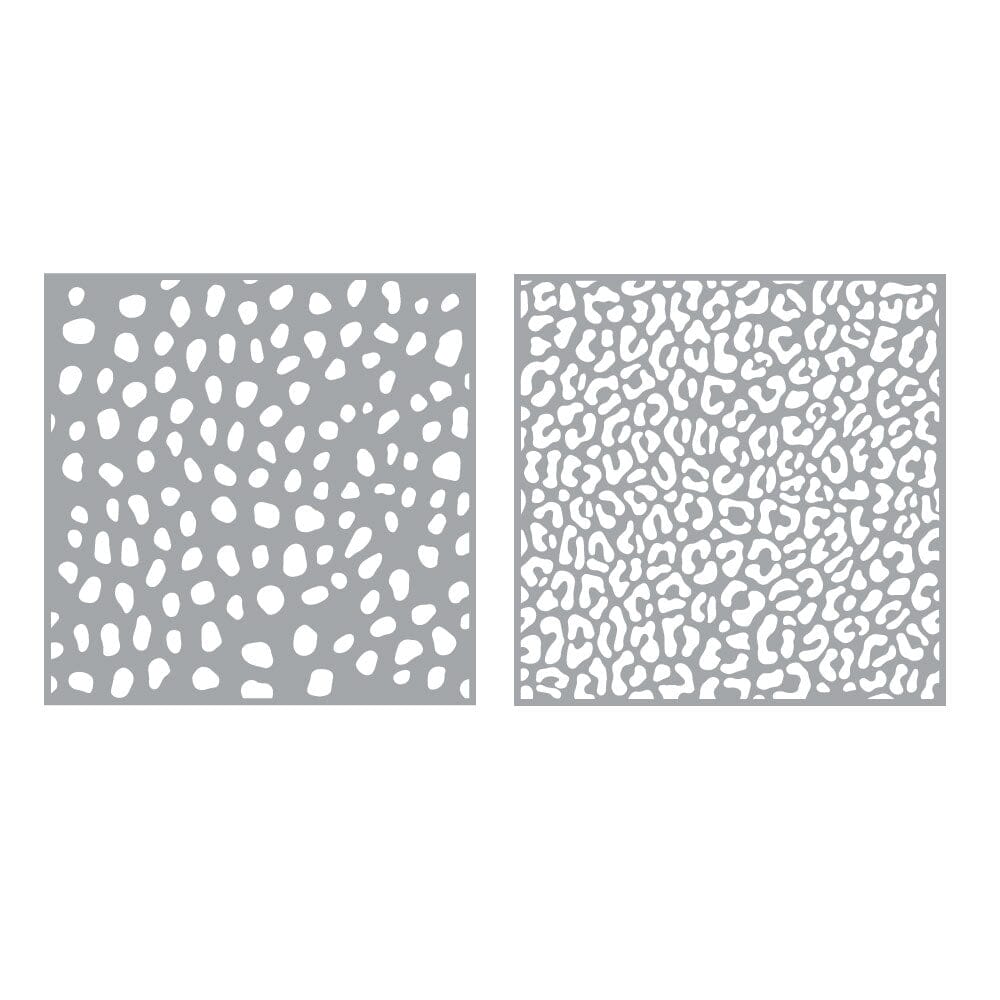 Simon Hurley create. Stencil Leopard, 2pcs Stencil Simon Hurley 