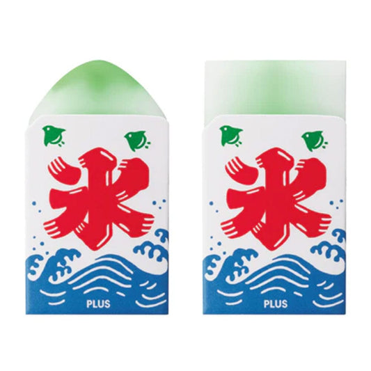 PLUS Air-In Mount Fuji Eraser - Shaved Ice Tools & Accessories PLUS Green 