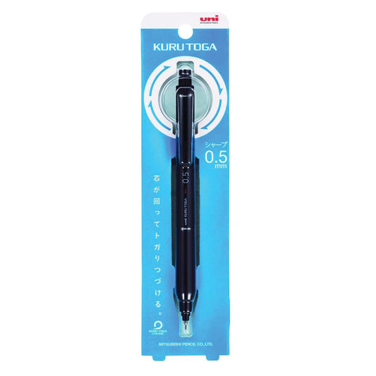 Uni-ball Kuru Toga Advance KS Mechanical Pencil 0.5mm Black - Limited Edition Writing & Coloring UniBall 