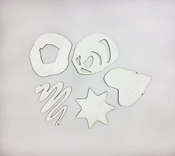 Dina Wakley Media Chipboard Shapes Basics Surfaces Dina Wakley Media 