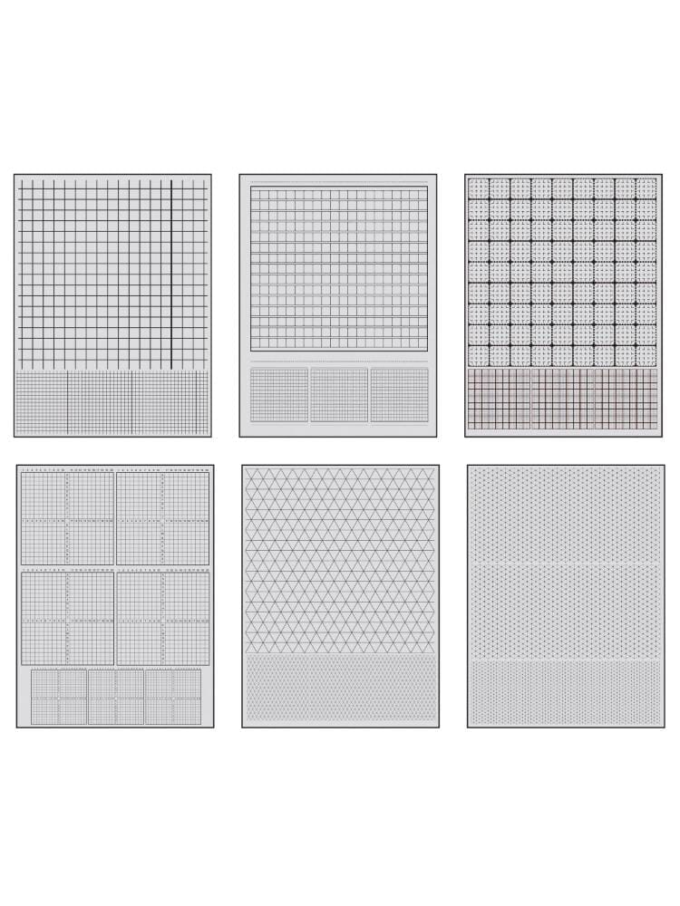Dina Wakley Media Collage Paper - Grid Surfaces Dina Wakley Media 