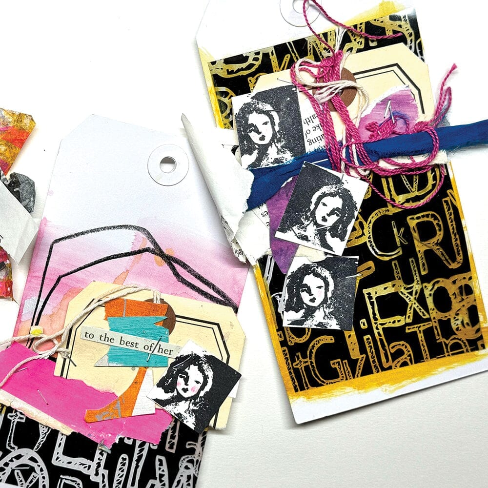 Dina Wakley Media Transparencies - Typography Set 1 Surfaces Dina Wakley Media 