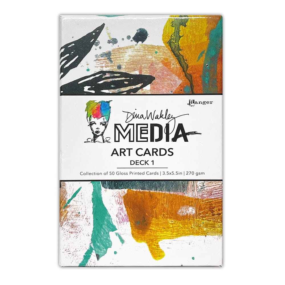 Dina Wakley Mixed Media Art Cards Surfaces Dina Wakley Media 
