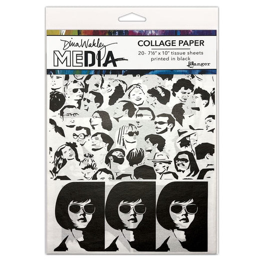 Dina Wakley Media Collage Paper - Bold Surfaces Dina Wakley Media 