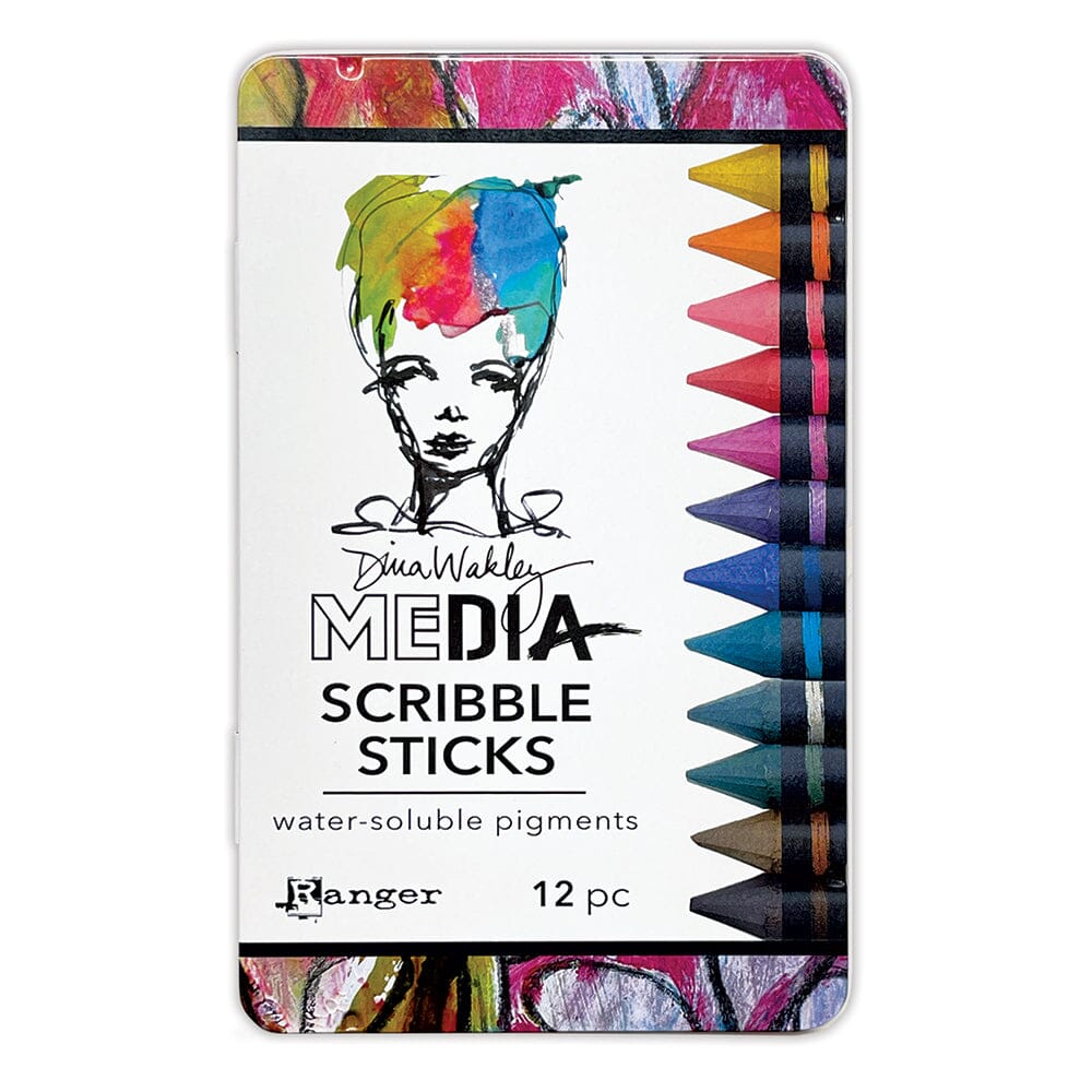Dina Wakley Media Scribble Sticks #5 Writing & Coloring Dina Wakley Media 