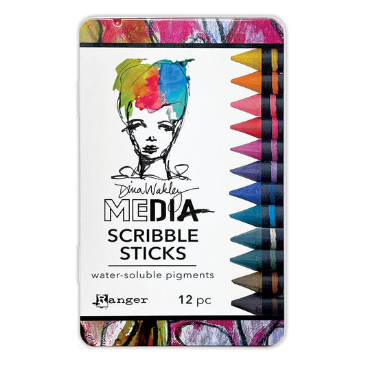 Dina Wakley Media Scribble Sticks #5 Writing & Coloring Dina Wakley Media 