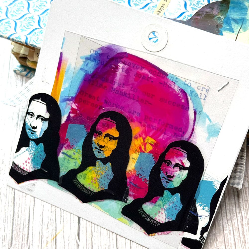 Dina Wakley Media Rub-ons - On Their Mind Surfaces Dina Wakley Media 