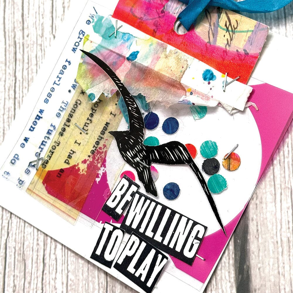 Dina Wakley Media Transparencies - Typed Quotes Surfaces Dina Wakley Media 