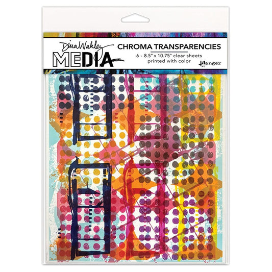 Dina Wakley Media Transparencies - Grunge Specimens Surfaces Dina Wakley Media 