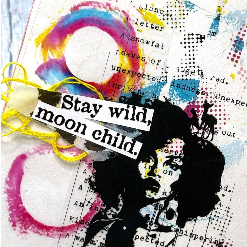 Dina Wakley Media Chroma Transparencies - Painted Elements Surfaces Dina Wakley Media 