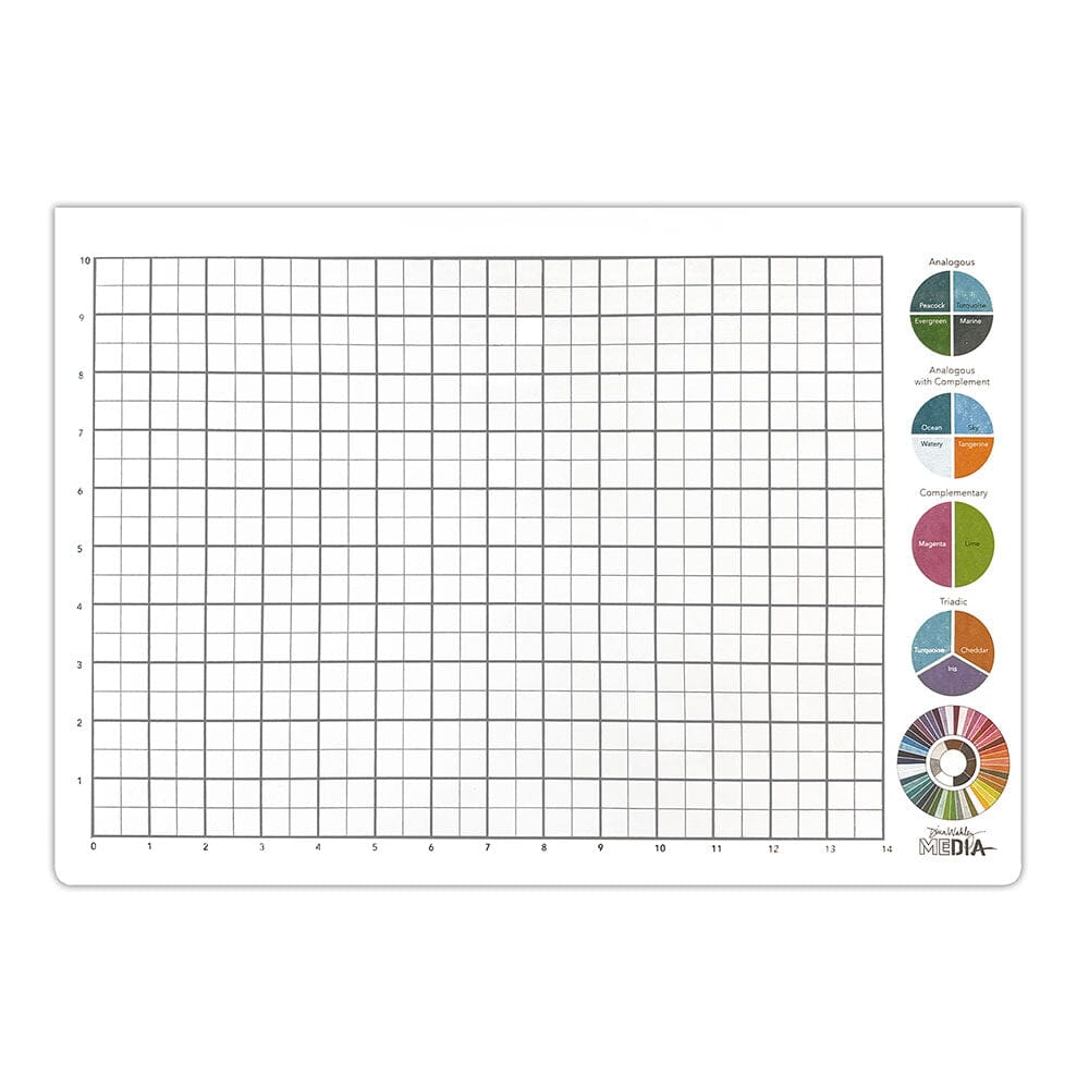 Dina Wakley MEdia Workplace Pad Tools & Accessories Dina Wakley Media 