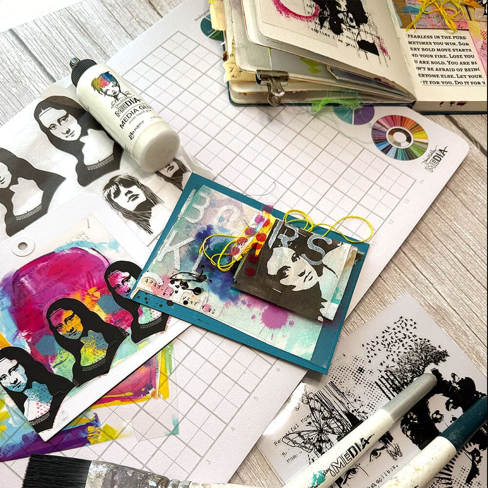 Dina Wakley MEdia Workplace Pad Tools & Accessories Dina Wakley Media 