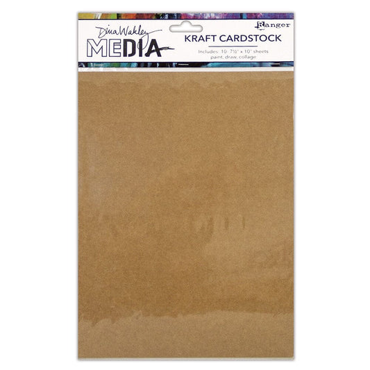 Dina Wakley Media Kraft Paper Pack Surfaces Dina Wakley Media 