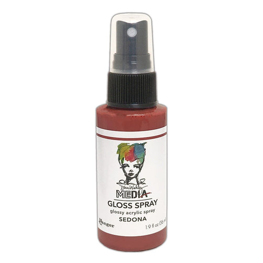 Dina Wakley Media Gloss Spray Sedona, 2oz Sprays Dina Wakley Media 