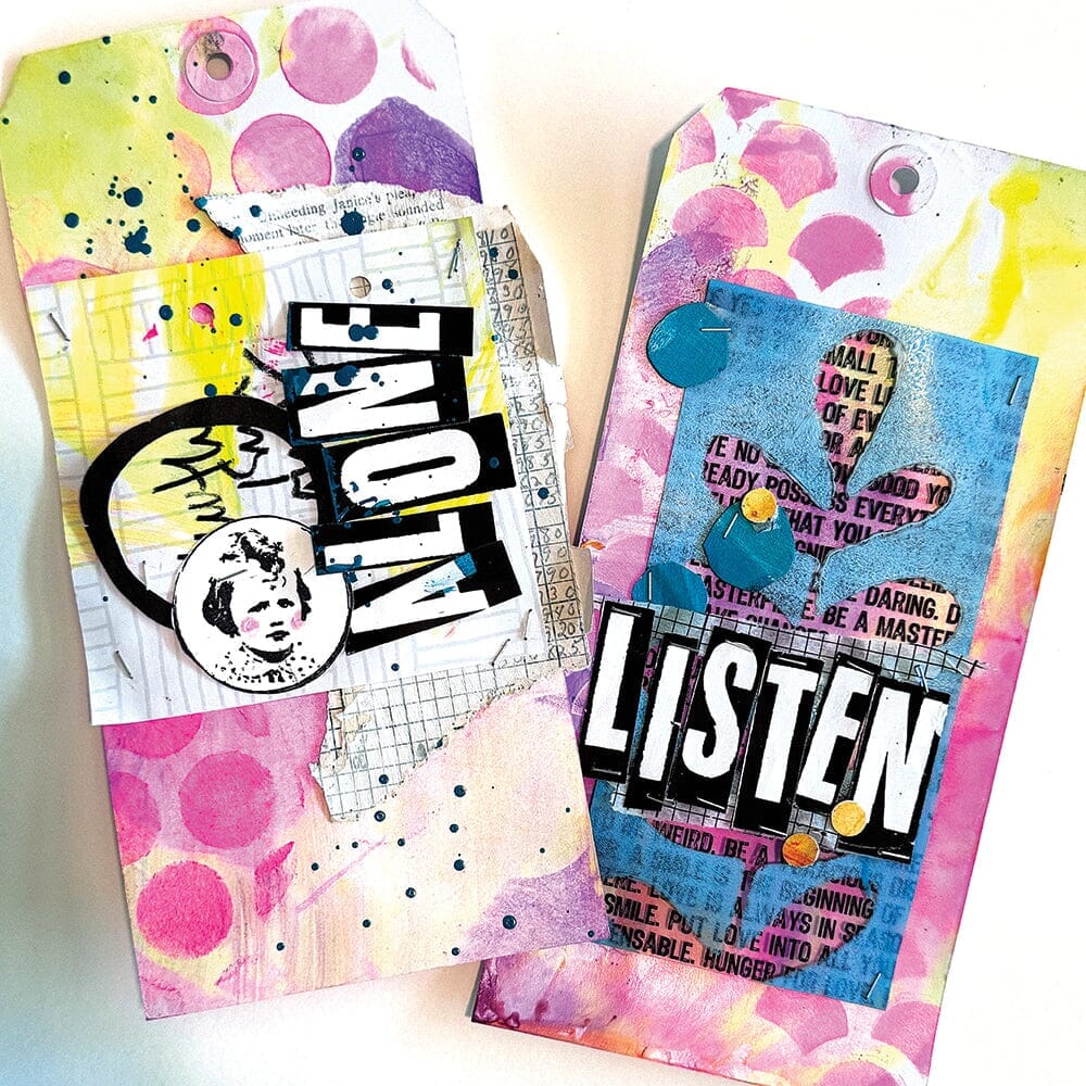 Dina Wakley MEdia Gloss Raspberry, 2oz Ink Dina Wakley Media 