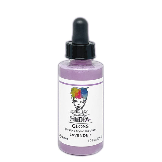 Dina Wakley MEdia Gloss Lavender, 2oz Ink Dina Wakley Media 