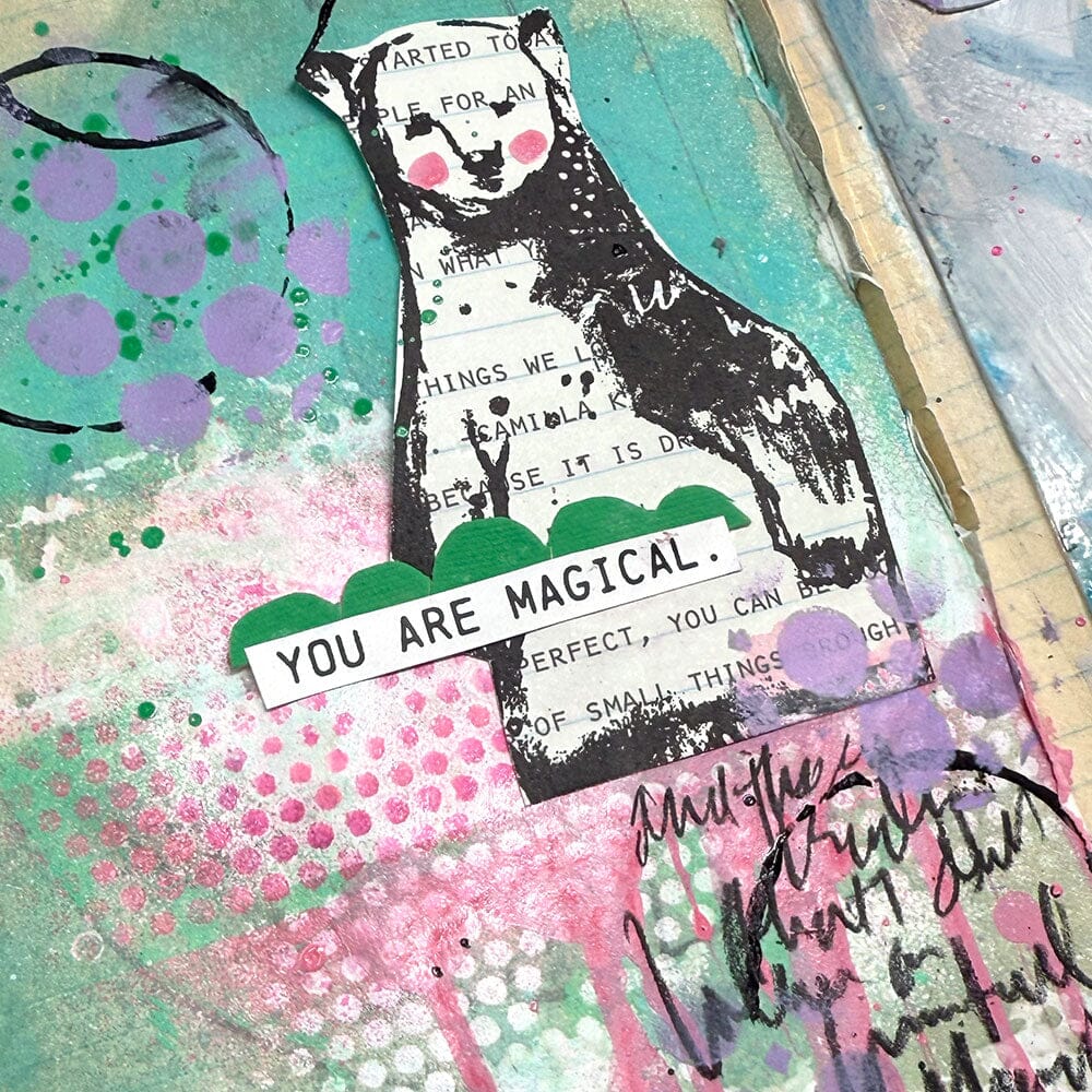 Dina Wakley MEdia Gloss Taffy 2oz Ink Dina Wakley Media 