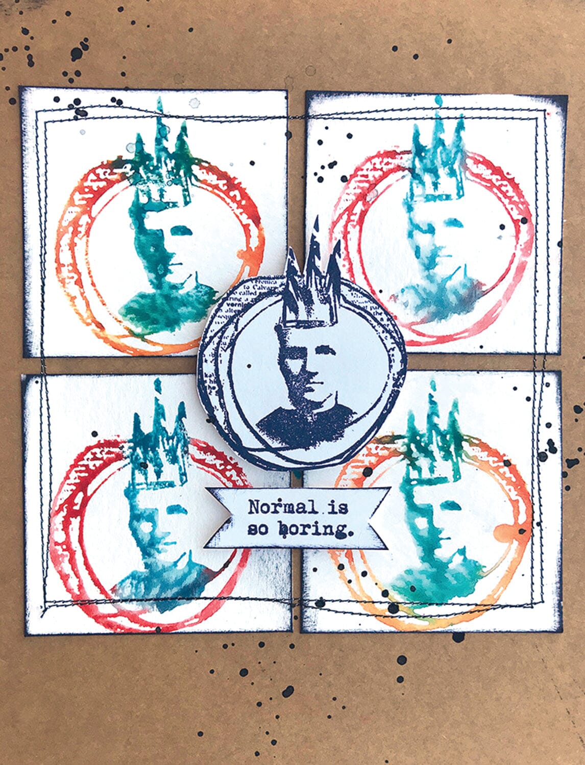 Dina Wakley Media Stamps Weird is Good Stamps Dina Wakley Media 