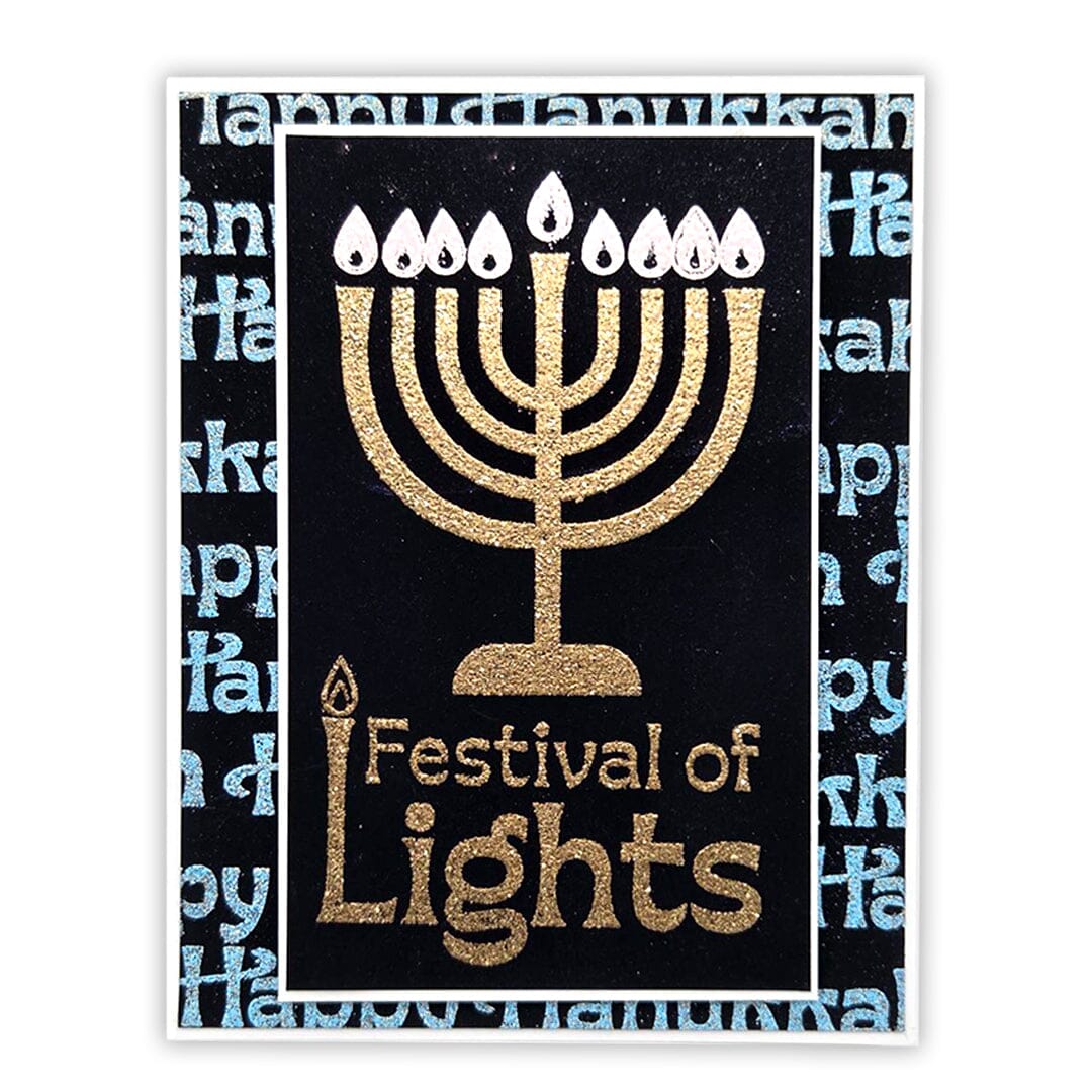 Make-It™ Clear Stamp Set, Happy Hanukkah