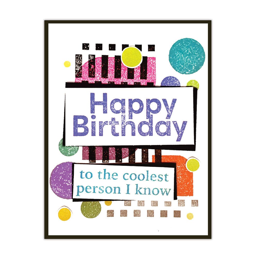 Make-It™ Clear Stamp Set, Bold Birthday Stamps Make It 