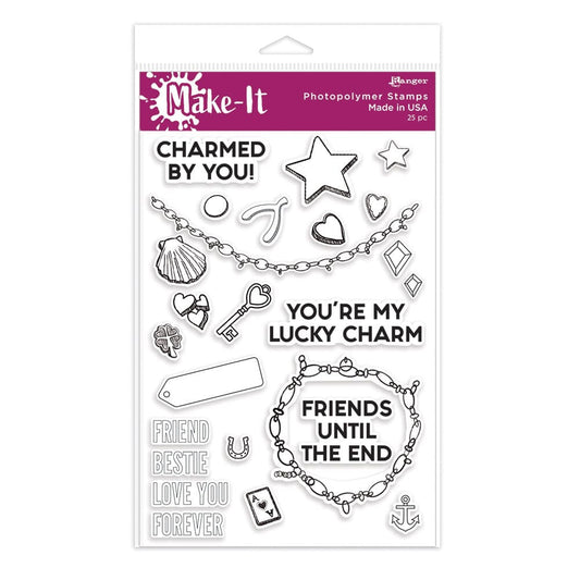 Make-It Clear Stamp Set, Charmed Stamps Make It 