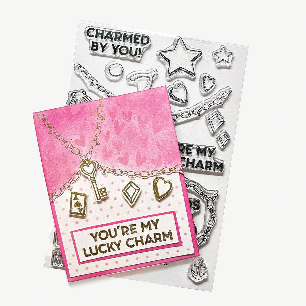 Make-It Clear Stamp Set, Charmed