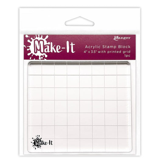 Make-It Acrylic Stamping Block Tools & Accessories Make It 